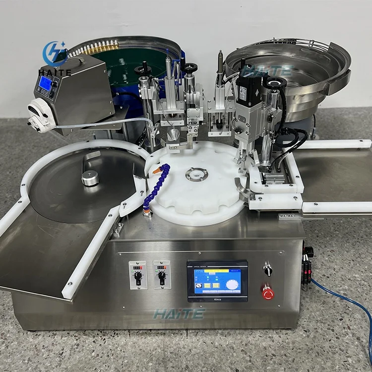 Automatic Perfume Oil Deodorant Small Glass Roller Ball Bottle Liquid Filling Capping Labeling Machine Line