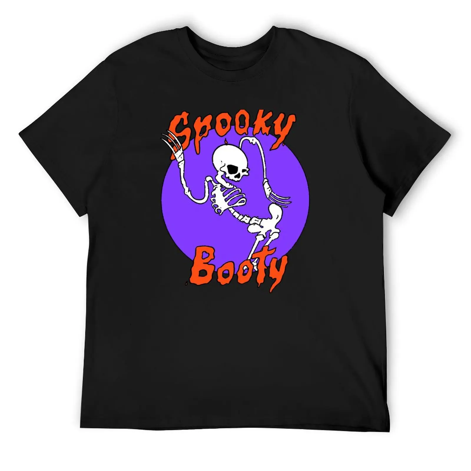 

Футболка Spooky BOOTY для мальчиков, летние топы с животным принтом, мужские футболки больших размеров