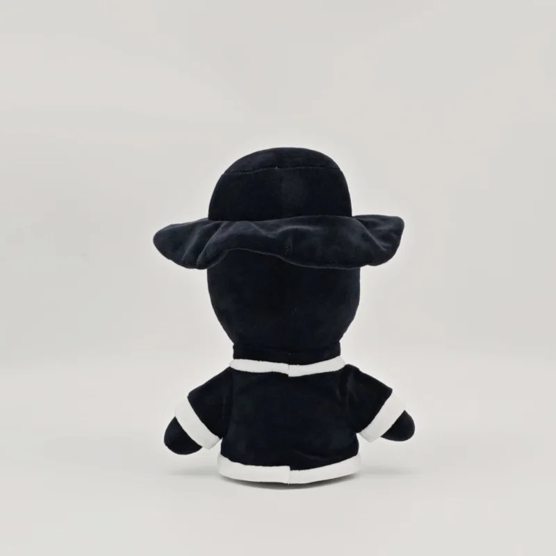 Treasuringu preto praga médico brinquedo de pelúcia feliz dia das bruxas praga corvo recheado bonecas halloween pássaros brinquedo presente para crianças