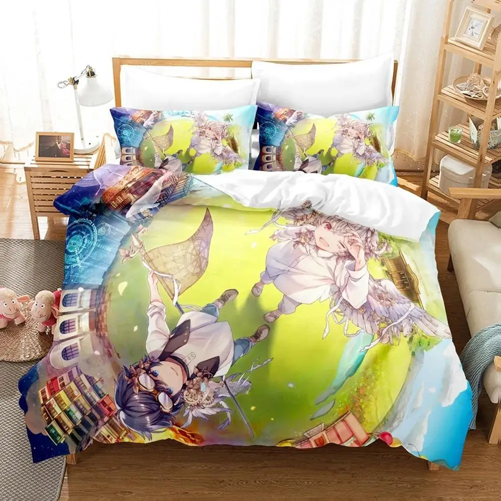 After The Rain Bedding Set Single Twin Full Queen King Size Bed Set Adult Kid Bedroom Duvet Cover Sets 3D Print Anime Bed Sheet