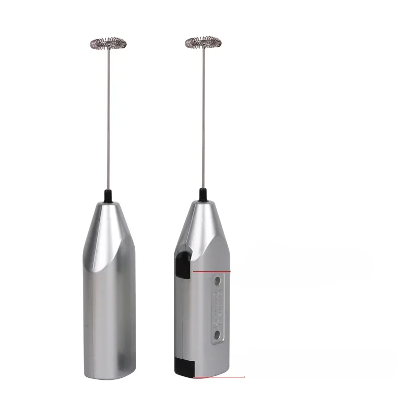 Kitchen Electric Hand Whisk Mixer Coffee Milk Egg Beater Stainless Steel Frother Egg Electric Mini Handle Stirre cooking gadgets view 3