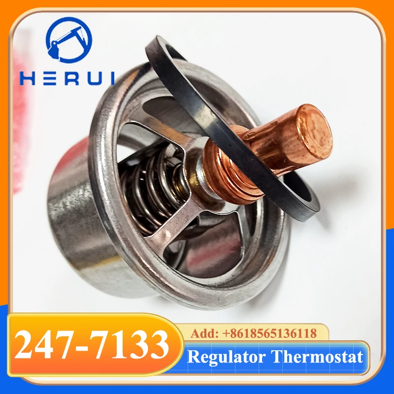 Water Temperature Regulator Thermostat 248-5513 247-7133 2477133 2485513 for E345D E349D C13