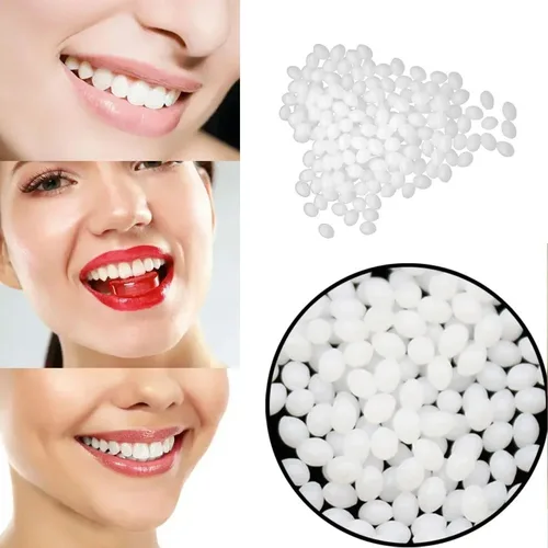 Pegamento sólido para dentadura postiza, adhesivo de resina para dentadura, pegamento sólido, conjunto de restauración dental temporal, 10g/30g