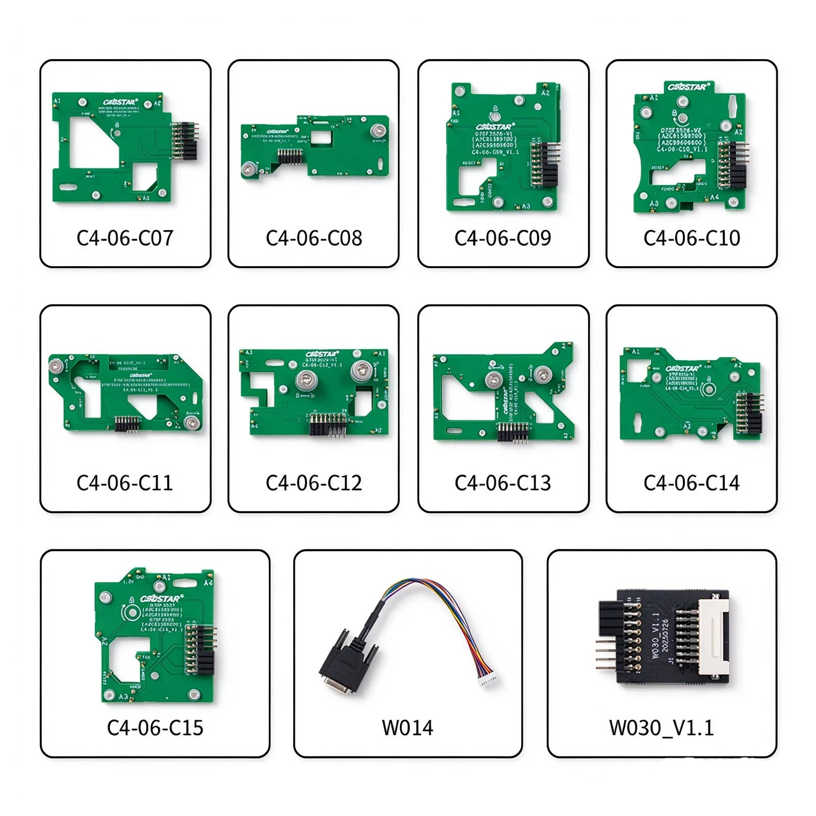 OBDSTAR V850 Adapter Kit Support Tools for X300 Classic G3, X300 Pro4, X300 MI-NI V-W for All Keys Lost, Add Keys