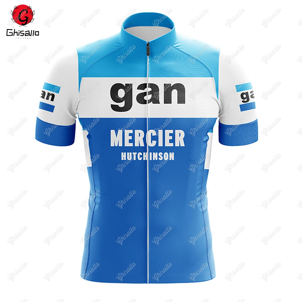 Retro Team Cycling Jersey Set for Men, Short Sleeve, Bib Shorts, Bicycle Clothing, MTB Bike Jersey, Uniform, New, 2022