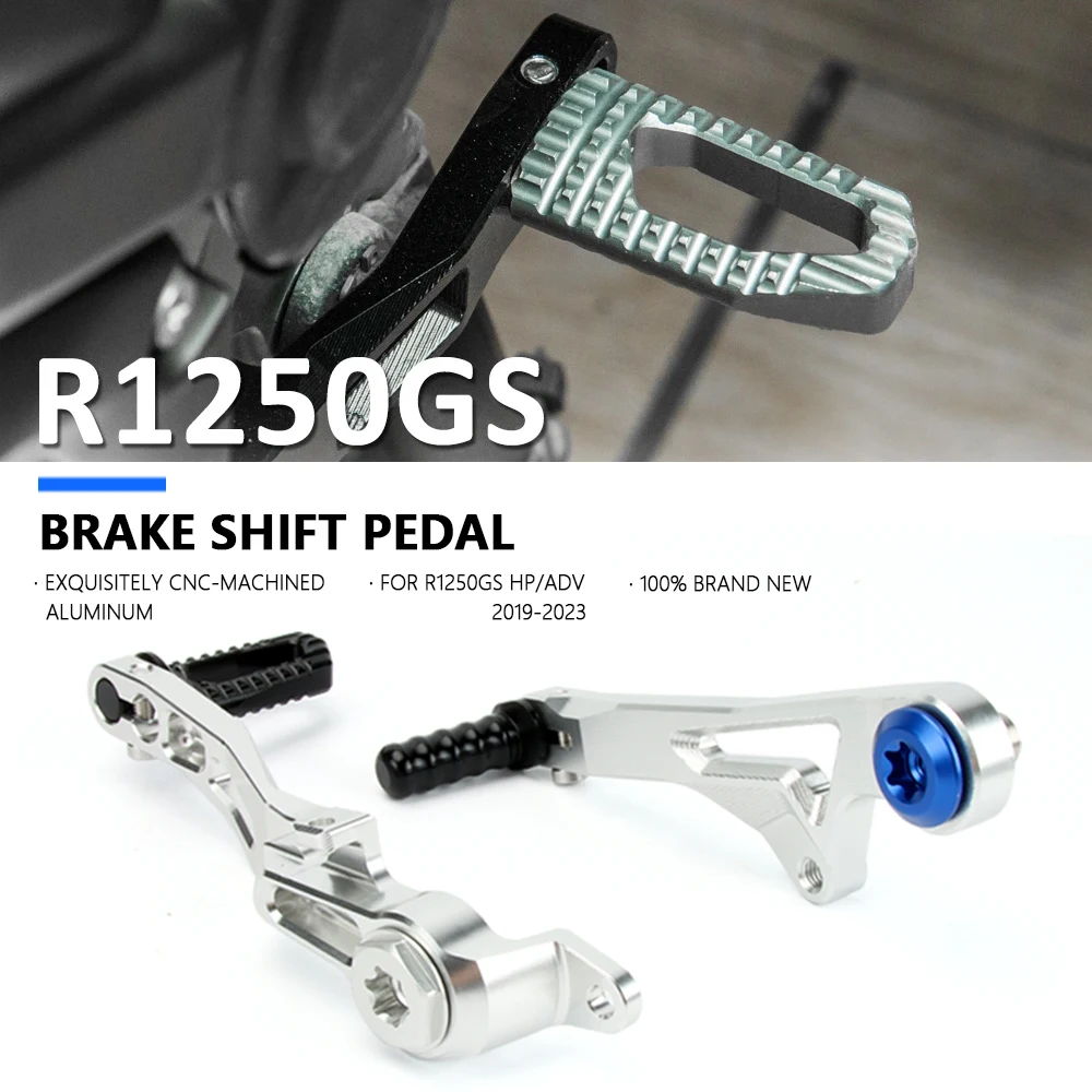 Motorcycle CNC Adjustable Folding Foot Brake Pedal Gear Shifter Lever For BMW R1250GS R 1250 GS Adventure ADV R1250 GS HP 19-23