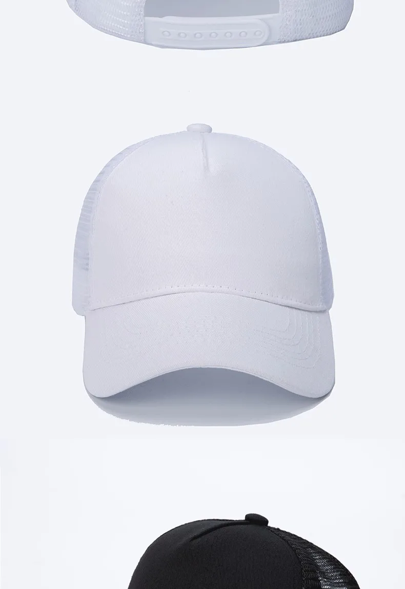 Großhandel Herren Baseballkappen Unisex Lässige Dekorative Reisehüte Erwachsene Tenniskappen Mesh-Hüte mit individuellem Logo, Stickerei und Druck – Detail 11