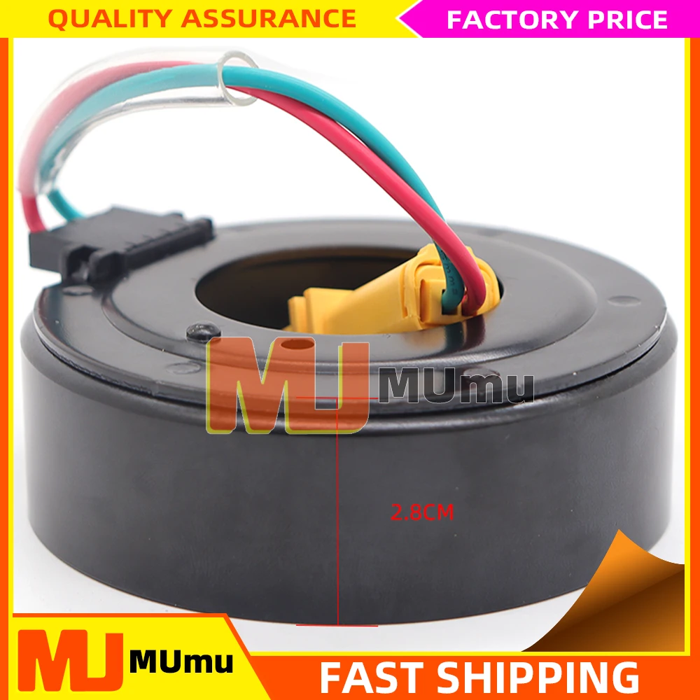 

AC Compressor Clutch Coil for Citroen C4 Peugeot 206 207 307 308 6453AQ 6453QH 9651910980 9659875780 9670318880 9671216280