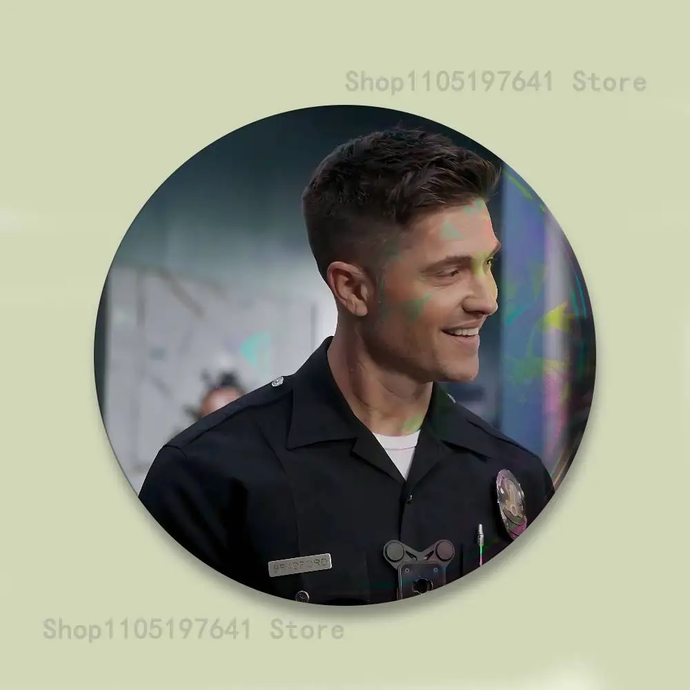 Tim B-Bradford Rookied Badges Button Round Creative Pin Brooch Badge Bag Decor Fans Collect Friends Gifts