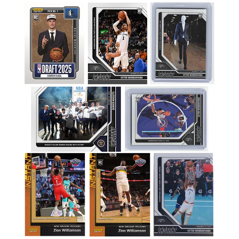 

Коллекционные карточки Panini Basketball Star: Официальный аутентичный продукт, карточки Купера Флэгга, подарок на Рождество и день рождения, детская игрушка