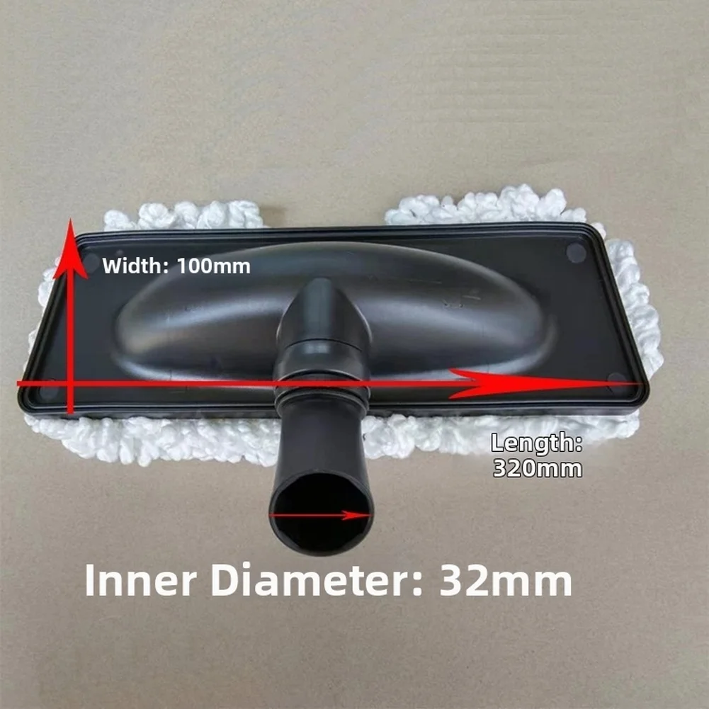 Vacuum Cleaner Floor Brush Replacement Compatible with 32mm 35mm Inner Diameter Hose Connections For washable Build
