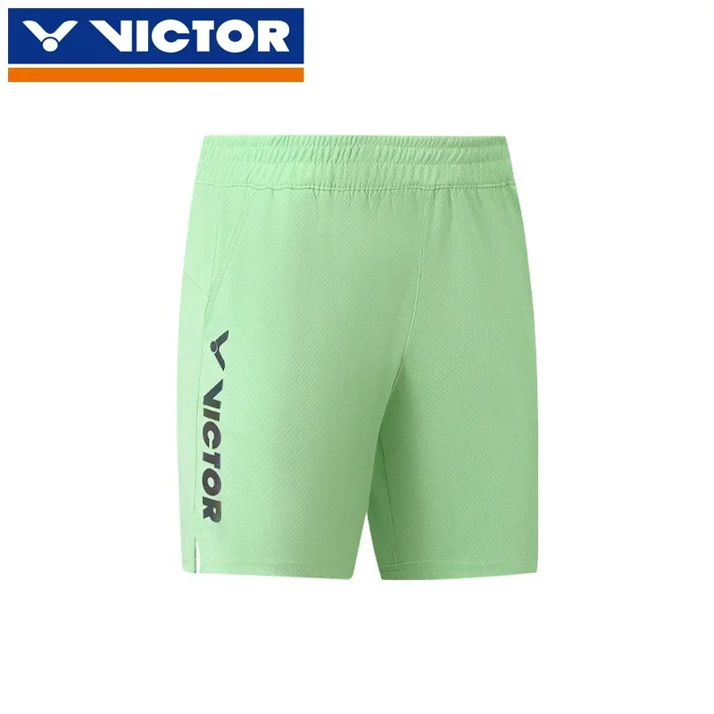 

Спортивные шорты для бадминтона VICTOR, Мужская дышащая трикотажная футболка для настольного тенниса, Женская тренировочная повседневная одежда для тенниса