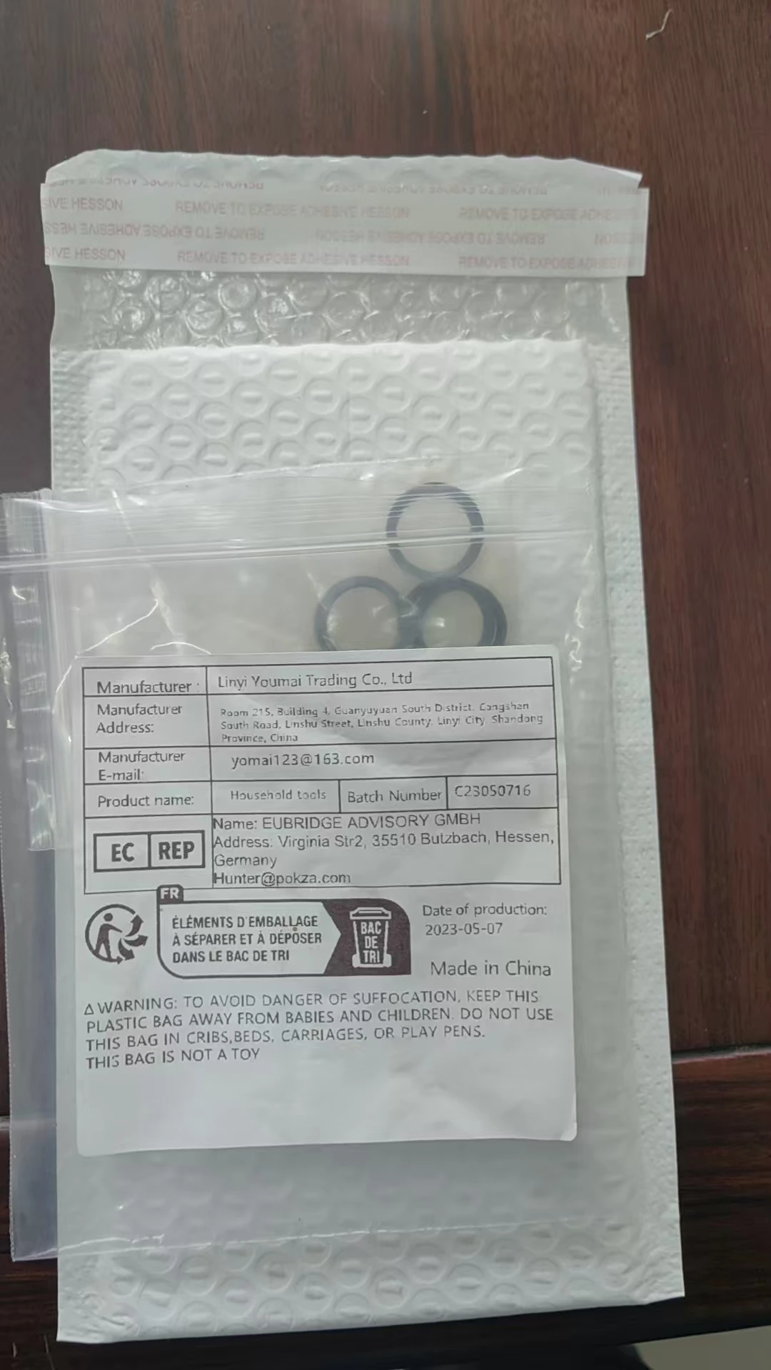 10 pieces/bag of carbon steel material black circular washers/gaskets