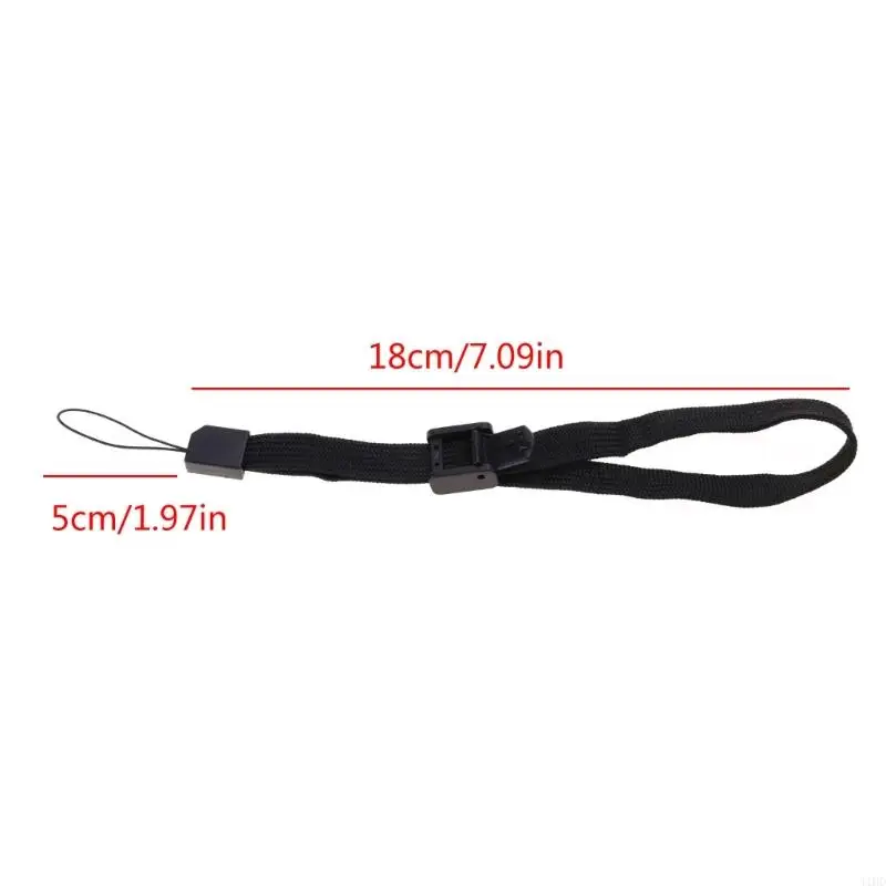 J1HD 16cm Dây đeo tay màu đen cầm tay mini dành cho điện thoại động dành cho máy ảnh Điện thoại Mp3