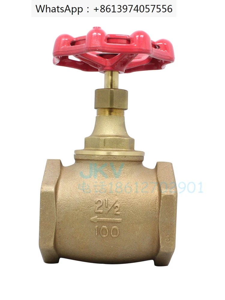 

Bronze globe valve A-type imported threaded cut-off door, household tap water switch 4 points 6 points