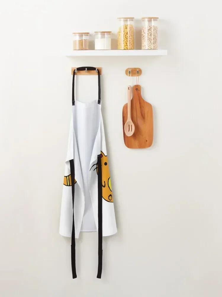 POTATO CAT Apron Nursing Kitchen Supplies Idea Goods Apron