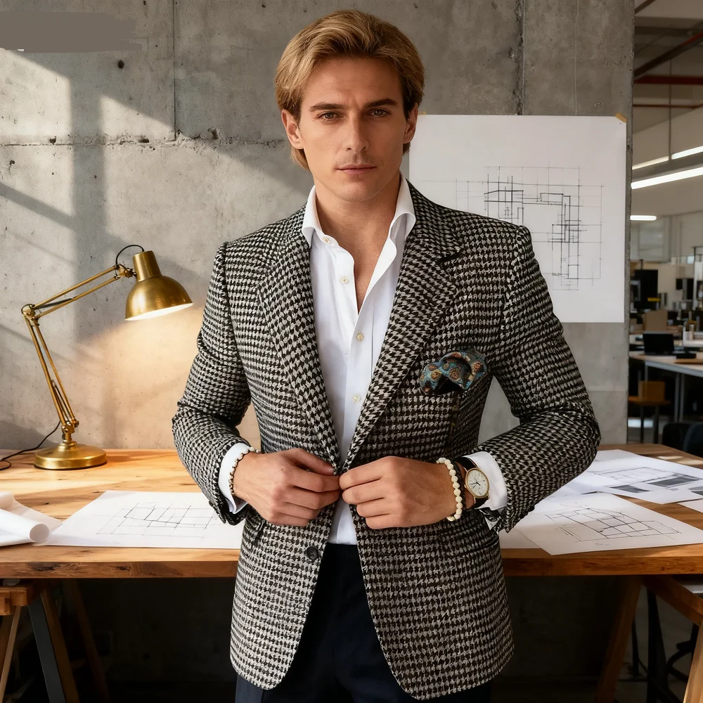 

Женский винтажный пиджак с отложным воротником, модное пальто с длинными рукавами и золотыми пуговицами, офисная женская стильная верхняя одежда для вечеринки