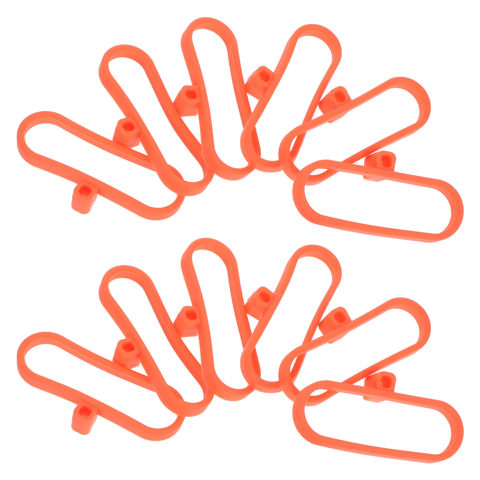 

12 Pcs Cup Hanging Spoon Silicone Ring Airtight Container Accessories Food Storage Kitchen Jar Holder Bracket