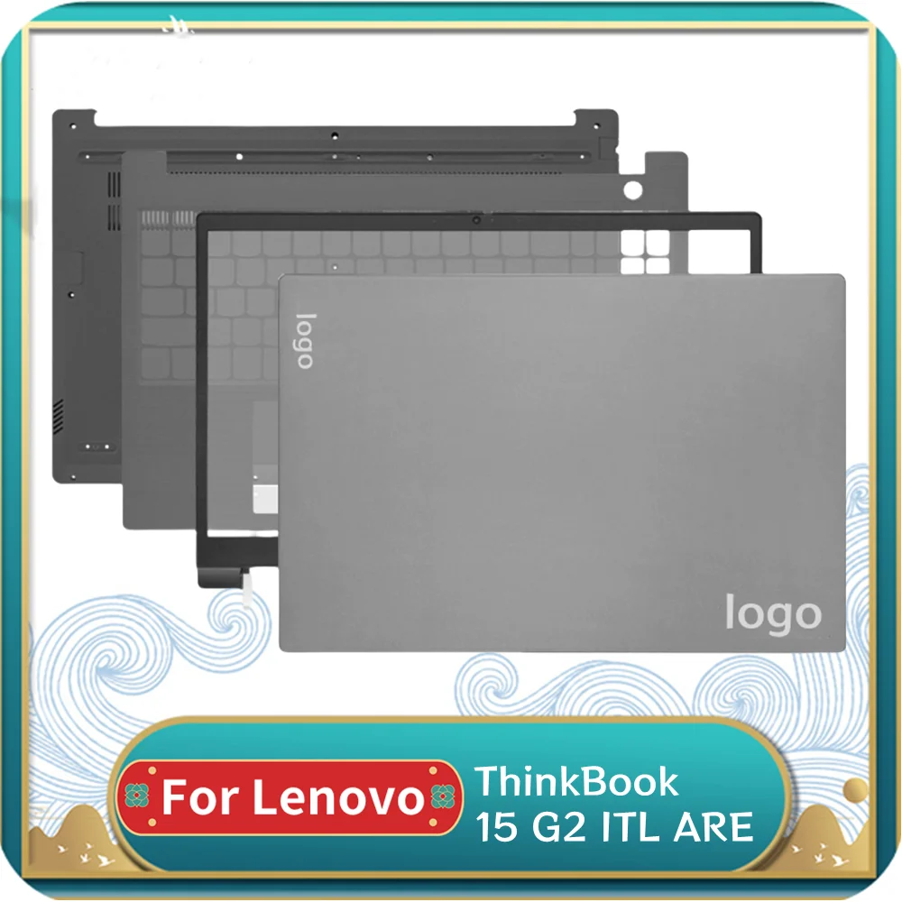 

NEW LCD Back Cover For Lenovo ThinkBook 15 IIL IML 2020 Laptop Front Bezel Palmrest Bottom Case Hinges Cover Top Case