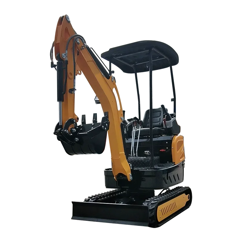 Good Quality 1.7 Ton Excavator Home Use Strong Engine New Crawler Excav Hydraulically Small Digger Customized