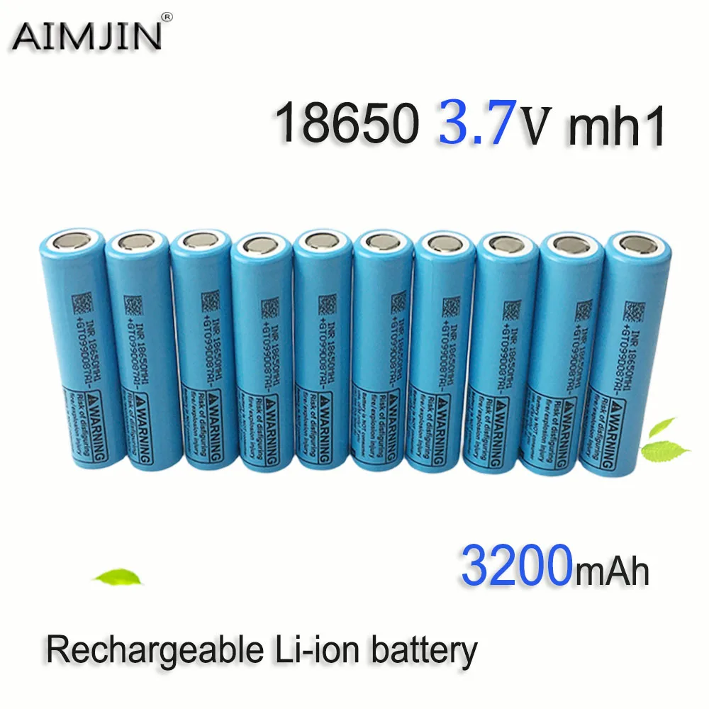 

3.7V 3200mAh 18650 mh1 Rechargeable Li-ion Battery For Our 18650 Toy Tool Flashlight Battery