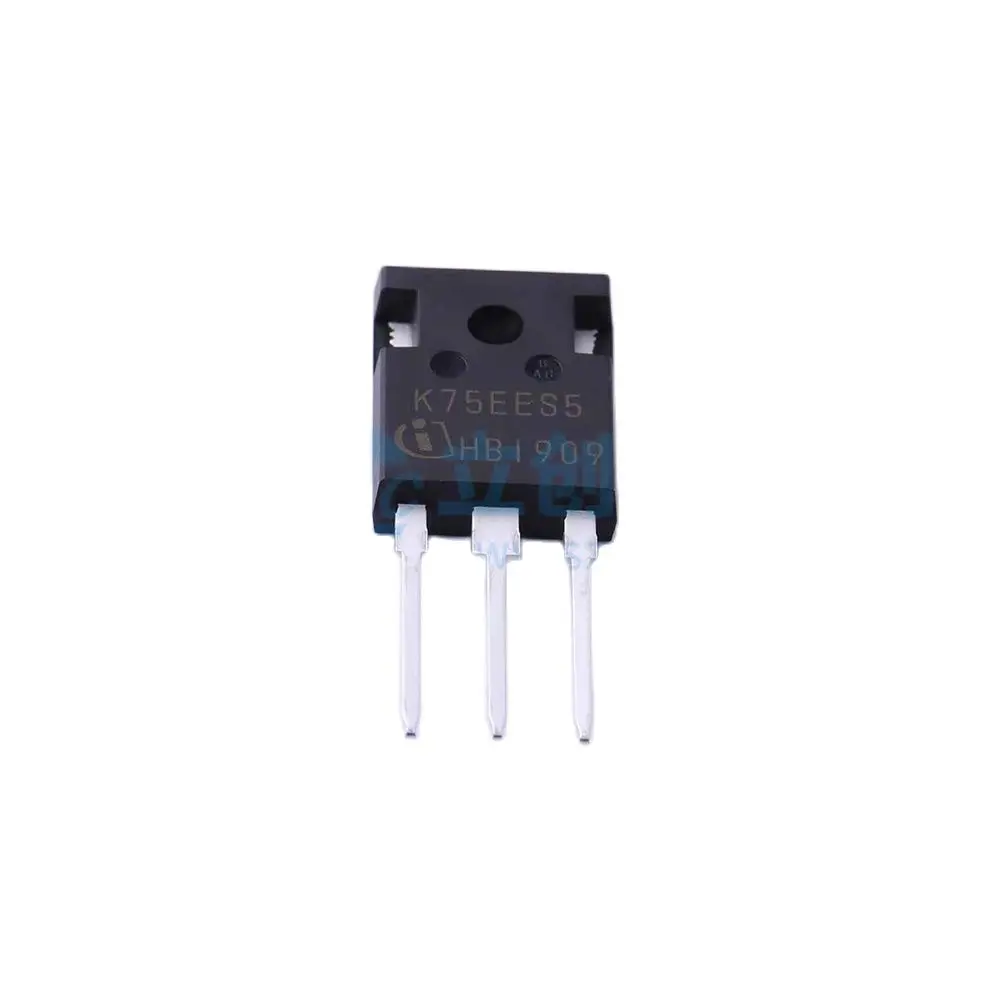 5Pcs/Lot original K75EES5 IGBT 650V 80A 395W Transistor Resonant Converters IKW75N65ES5 is very suitable for parallel connection