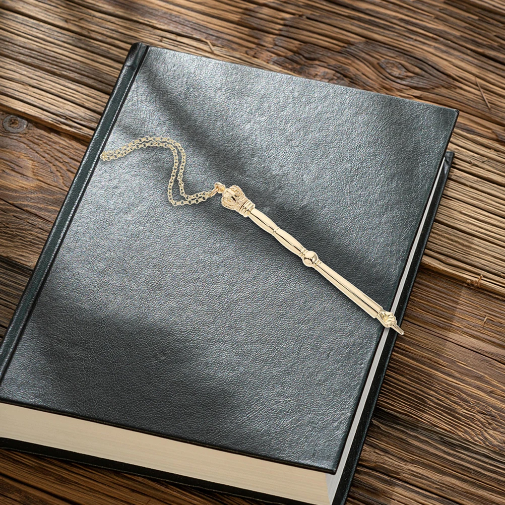 

Gift Tools Bible Reading Pointer Finger with Chain Book Page Decorative Torah Metal Hand for Jewish