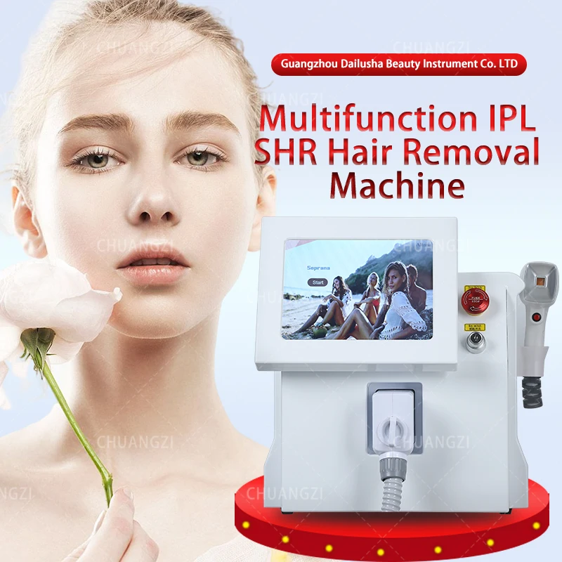 

2024 New Home Deicing Platinum 3 Wavelength 808nm Permanent Painless Hair Removal Laser CE Certification