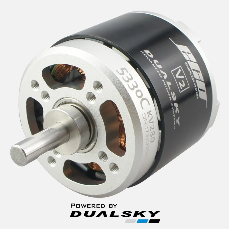 Originale DUALSKY ECO 5330C 205KV 225KV 280KV Motore Brushless Rotore Esterno Modello di Aereo Motore Ad Ala Fissa