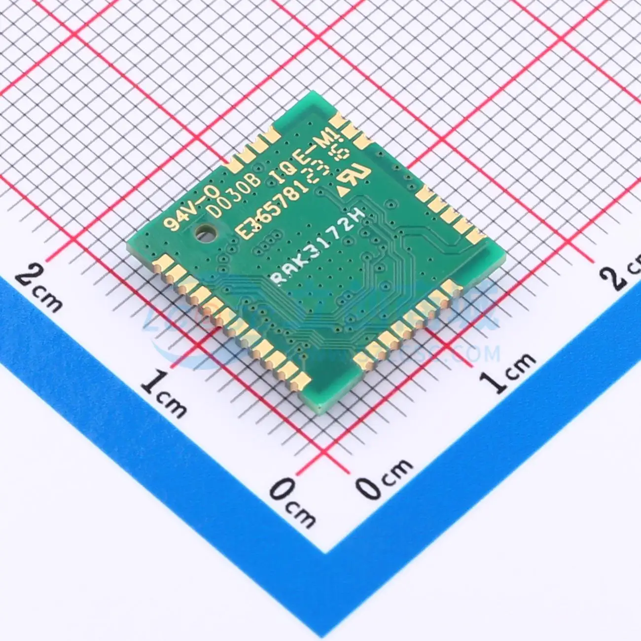 2pcs RAK3172-T-8-SM-NI SMD 15.5x15mm ADC GPIO SPI UART I2C LoRa 2V 3.6V LoRa RF Transceiver Module for Smart Home System