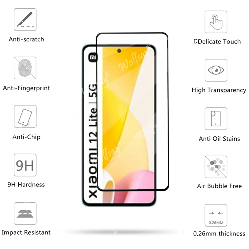 For Xiaomi 12 Lite Glass Tempered Glass Screen Protect Camera Film Xiaomi 12 12X 12T Pro 11 13 Lite 11T Pro 10T Pro 13 Pro Glass