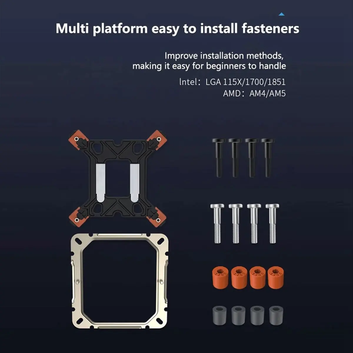 

M85K B40S DIG ARGB 4 тепловых трубки, кулер для процессора, интеллектуальный радиатор с дисплеем температуры, воздушный охладитель 200 Вт для LGA1700 AM4 AM5