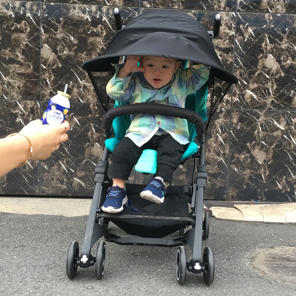 Accessoires de poussette pour bébé, planche à pied extensible et pare-soleil pour Goodbaby Pockit + GB Pockit, pas pour toutes les villes