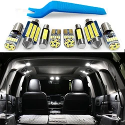White Blue Car Led Lamps For Peugeot 2008 3008 4007 4008 5008 RCZ 207 208 307 308 407 508 Reading Interior Lights LED Canbus kit