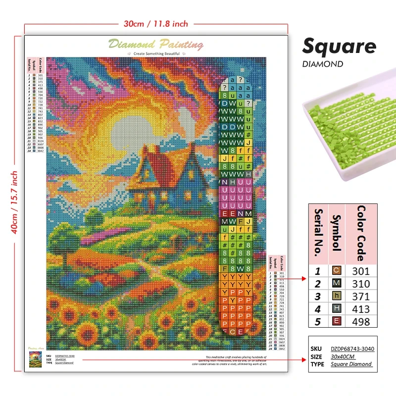 Sz26The Studded Cartoon Cute A - огляд і ціна Resin Art For Kids