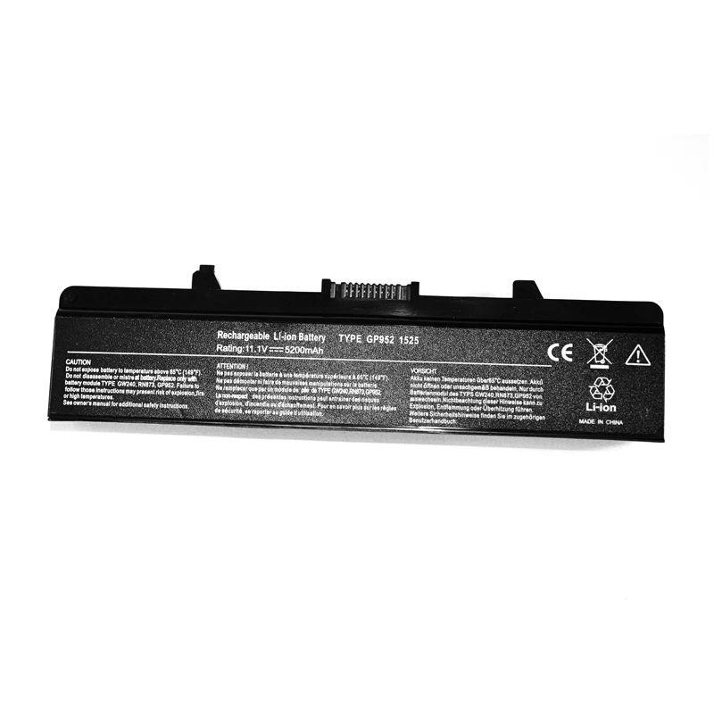 Imagem -05 - Apexway Gw252 Gw240 X284g Bateria do Portátil para Dell Inspiron 1525 1526 1545 1546 Vostro 500 para Gp952 Pp29l Pp41l 45110478 K450n