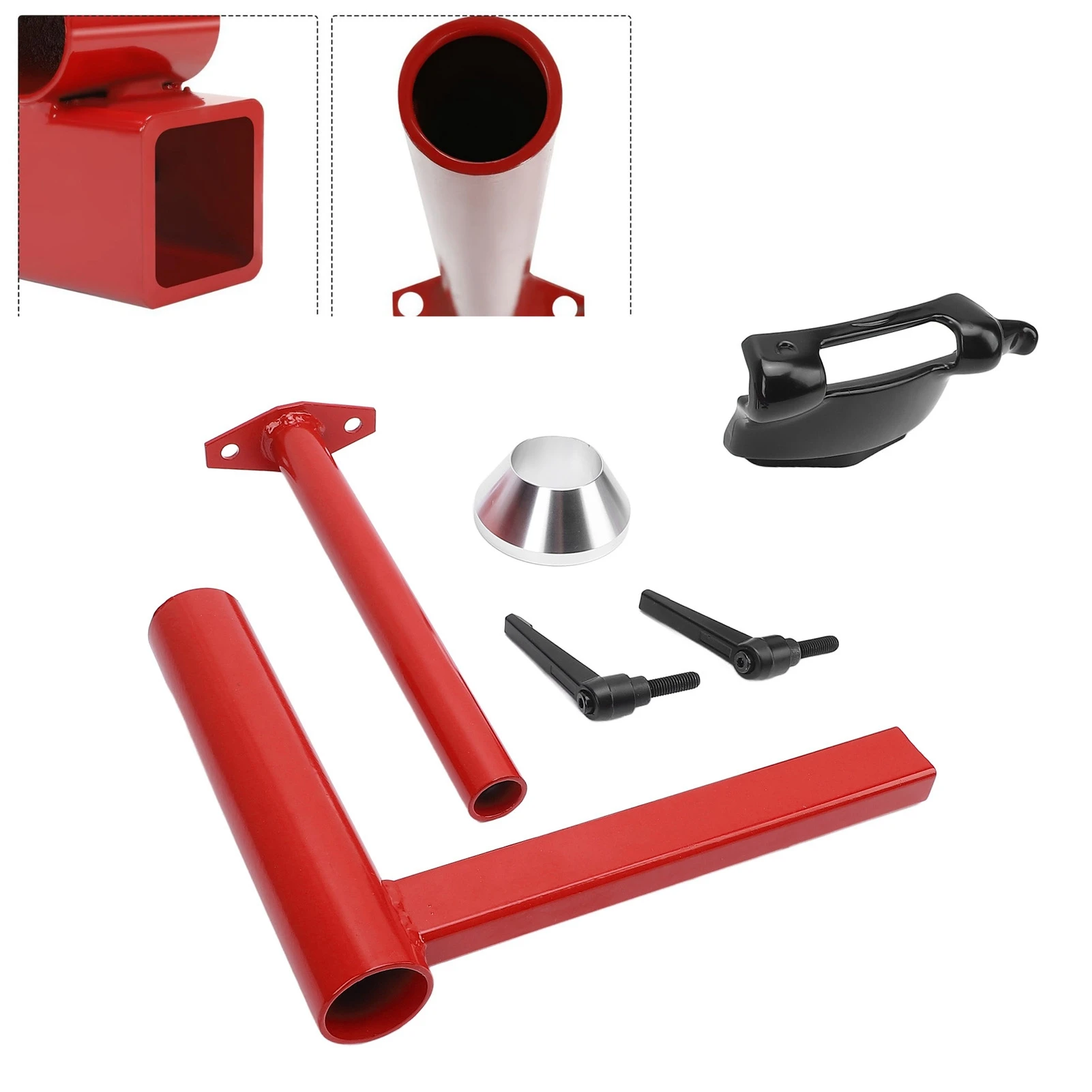 Manual Tire Changer Duck Head Kit Carbon Steel Reduced Friction Tire Mount Dismount Tool for 16-21 Inch Car Vehicle Tires with