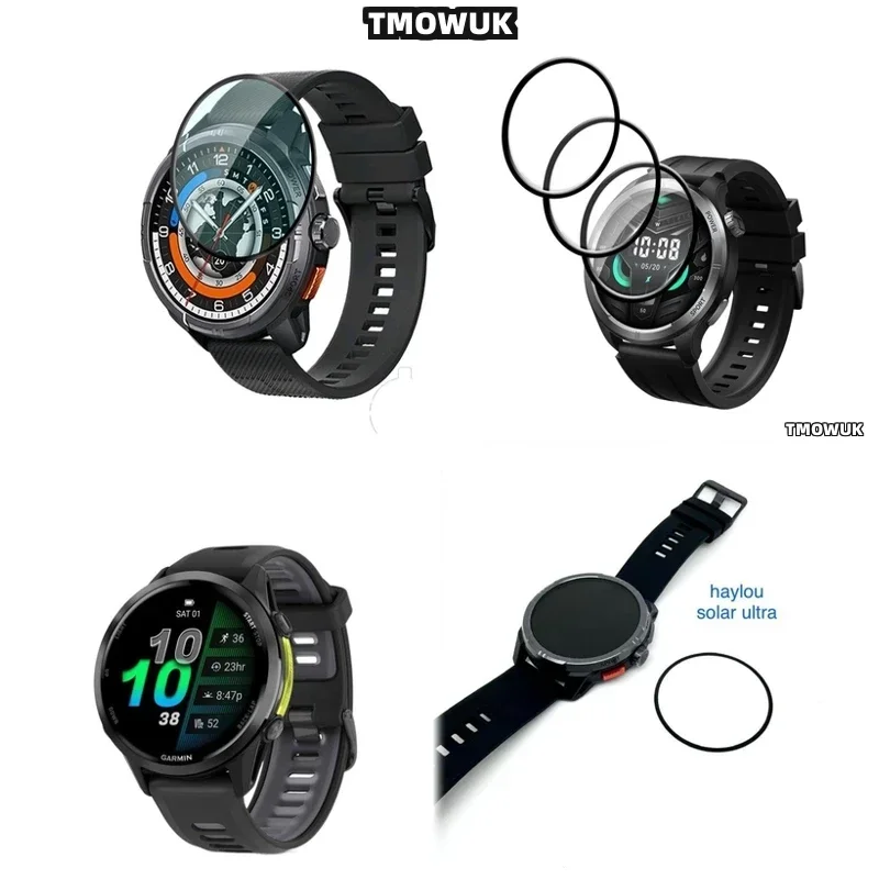 For Haylou Solar Ultra Premium Soft Film Scratch-Resistant Bubble-Free HD Coverage Curved Display GFHO