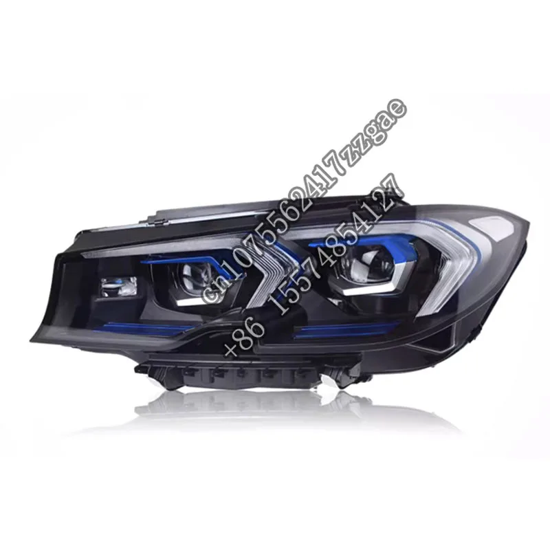 SJC Auto Car Head Lights for  2019-2023 3 Series G20 G28 Upgraded Lci Headlight Matrix Style headlights