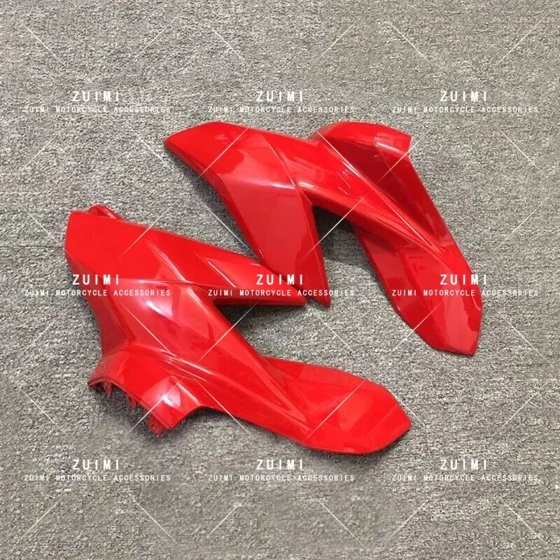 Fit For Ducati Streetfight V4 /V4S 2020 2021 2022 2023 Motorcycle Red Fuel Tank Side Panel FAIRING  Guide cover decorative panel