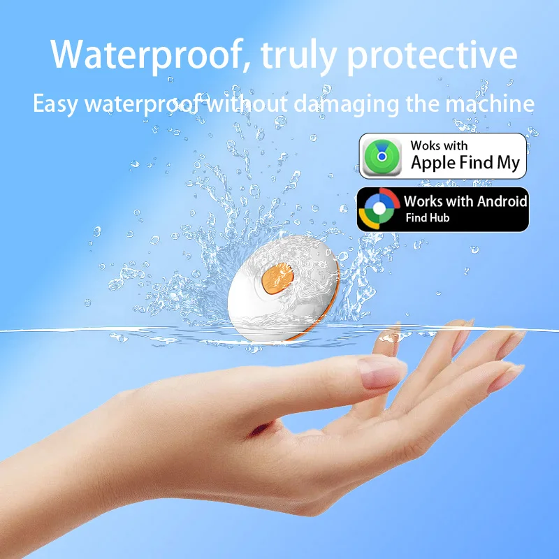 Mini Dual System Tracker Anti Lose Reminder Device For iOS or Google Find My Key Finder Keys Bag Wallet Locator
