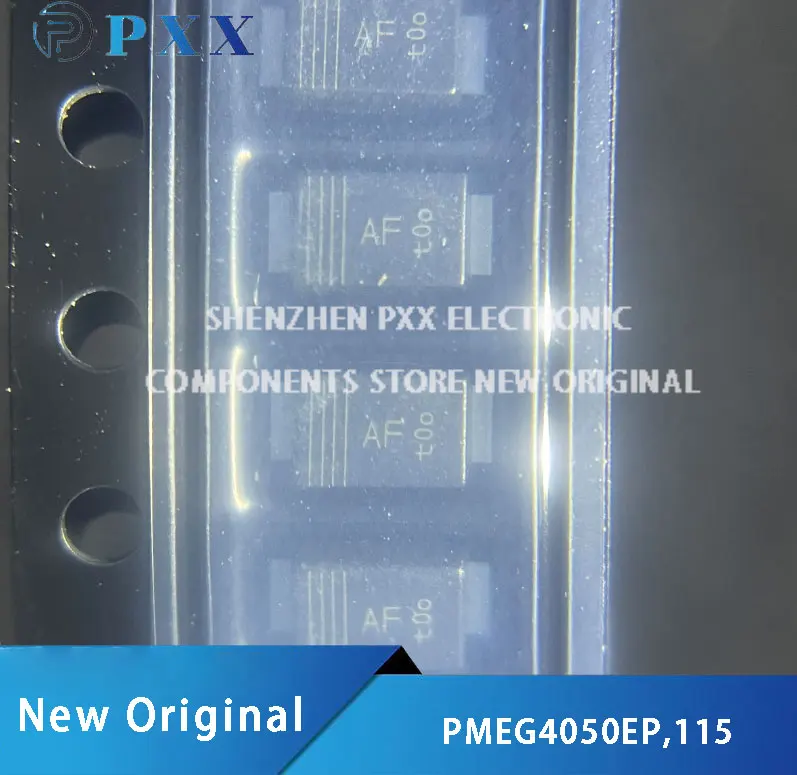 5pcs, New Original PMEG4050EP,115 40V, 5A low VF Schottky barrier rectifier, SOD-128
