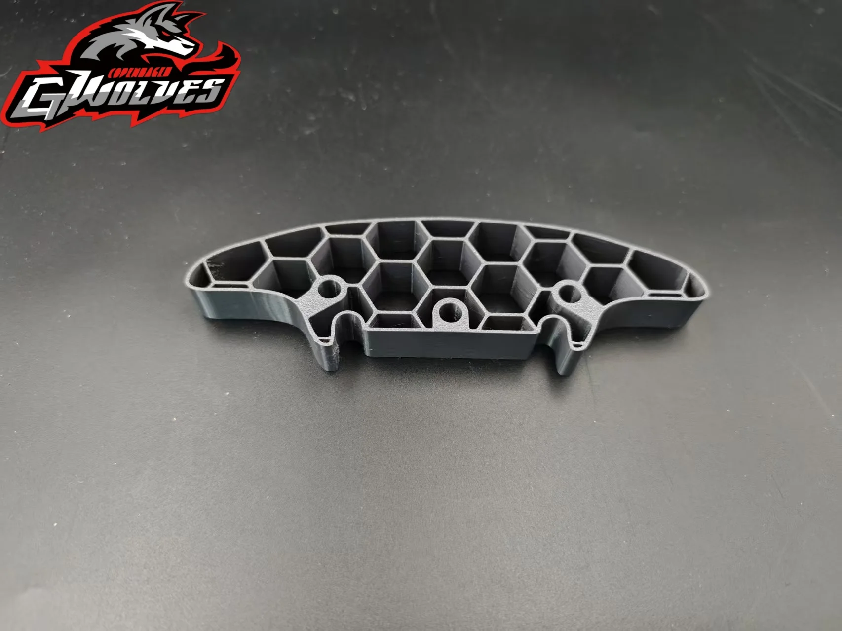 Gwolves PTG-2/2R/TC TPU Cellular 3D Bumper Wide Complete Bumper For LC C8040 RC Rally Car