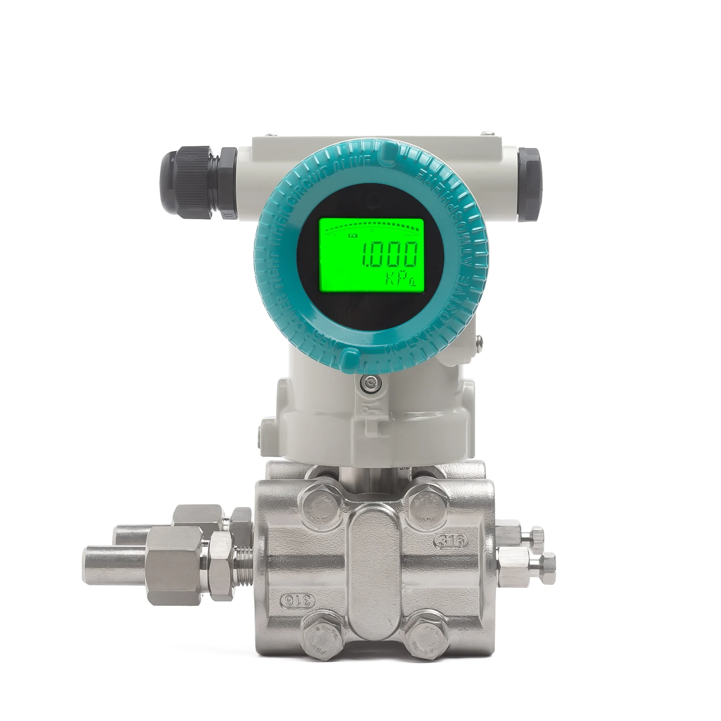 

Hank High Accuracy 4-20mA Differential Pressure Transmitter Price with Hart