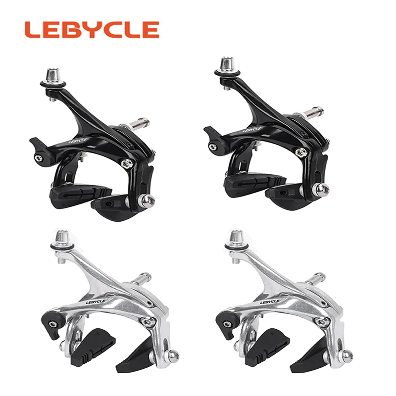 

Lebycle шоссейный велосипед C тормозной суппорт передний/задний универсальный 47-57 мм дорожная пружина с высоким отскоком 35C шина подходит черный/серебристый