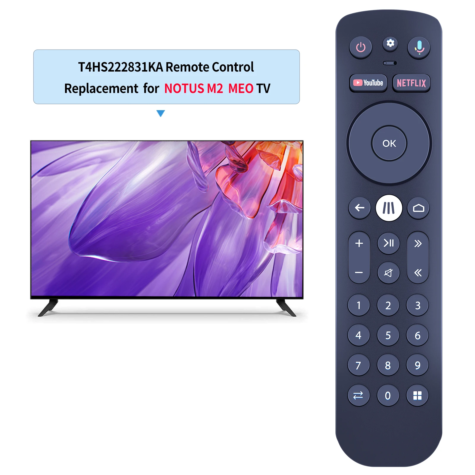 جهاز تحكم عن بعد لصندوق ميو ، جديد ، T4HS2228 ، 31KA ، NOTUS M2