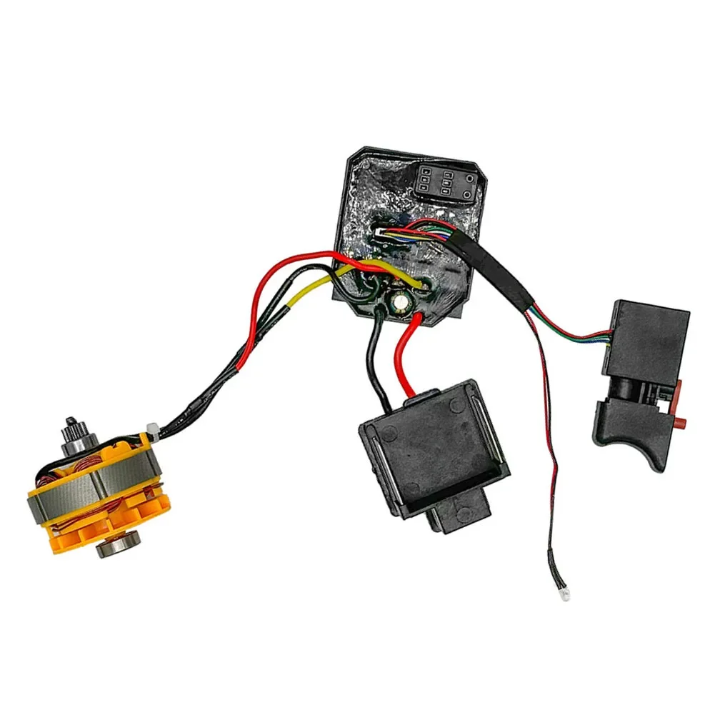 For 21V Brushless Electric Wrench Speed Switch Drive Board Control Board Motor Assembly Electric Drill Motherboard Accessories