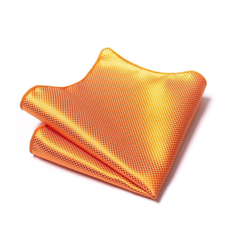 1 bright-colored striped geometric men's suit accessory pocket square, a must-have accessory for men's suits