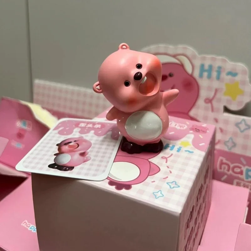 متوفر في المخزون صندوق أعمى كاواي ليتل سمور روبي عمل الشكل لطيف مكتب ديكور كلاسيكي تحصيل لعبة هدية سلسلة الحلي #5