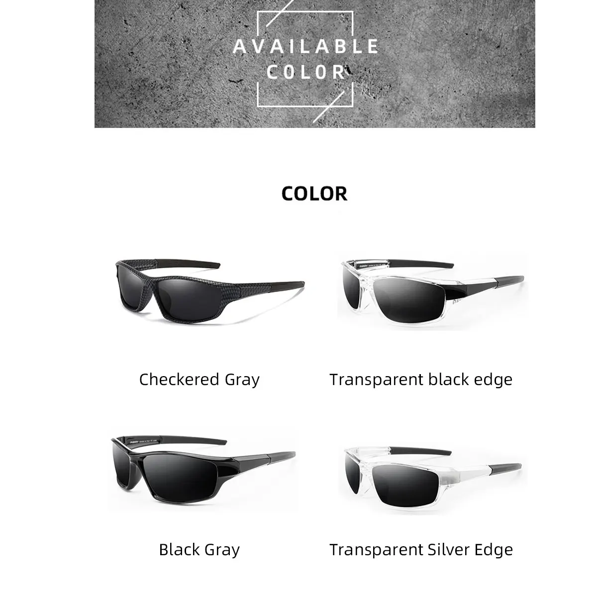 1/4PCS 2024 Unisex100% UV400 Polarised Driving SunGlasses For Men Polarized Stylish Sunglasses MaleGoggle Eyewears